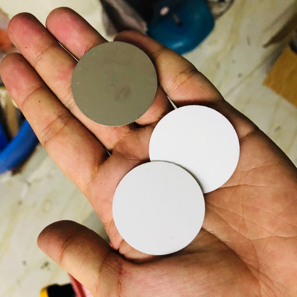Phôi Popsocket (Griptok) trắng chưa in - dùng để in chuyển nhiệt cho shop quà tặng