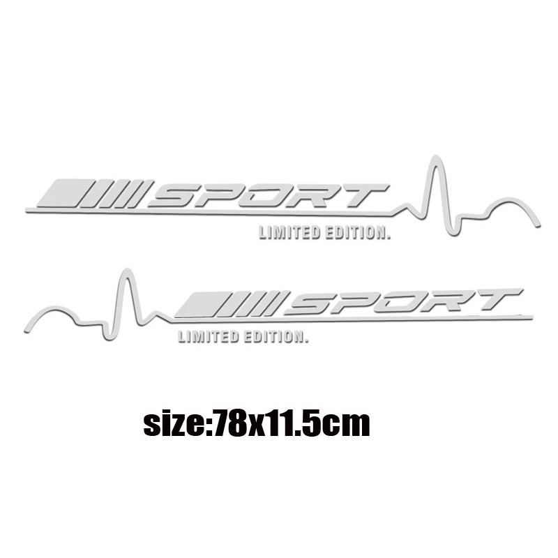 Tem dán cửa xe ô tô Sport