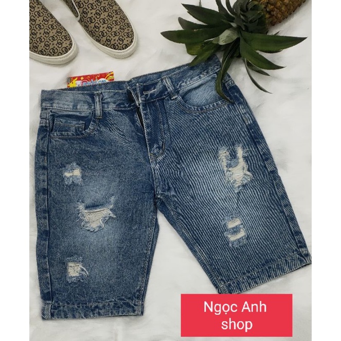 Quần lửng nam vải jean bao đẹp