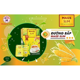 (Hộp 50 gói) MAIZE SLIM - đường bắp ăn kiêng