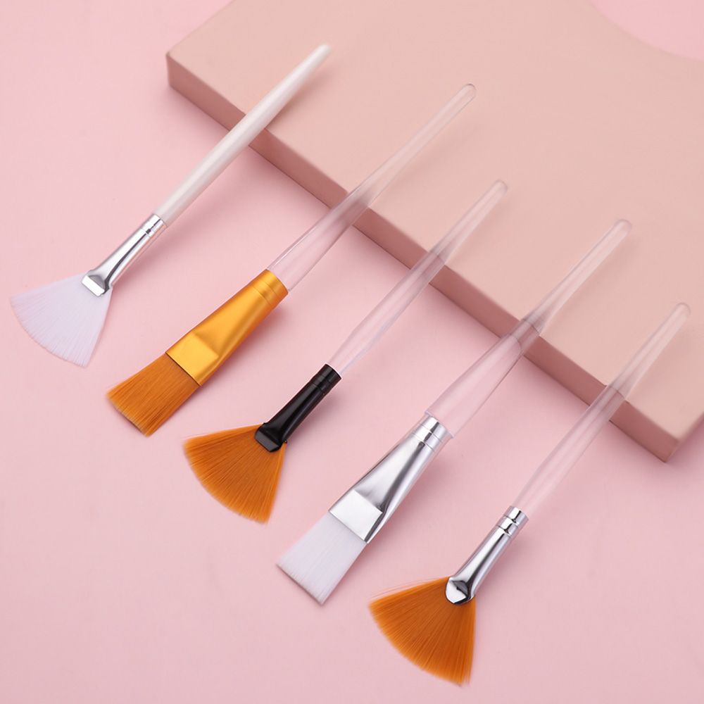 [Hàng mới về] Cọ trang điểm sợi mềm mại bảo vệ da mặt khi ngủ/ bôi mỹ phẩm/ kem dưỡng da/ mặt nạ đất sét tiện dụng