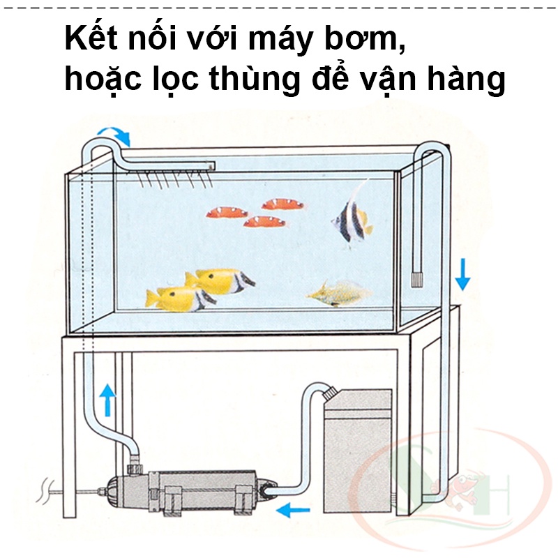 Đèn UV Ngoài Atman UV-Lamp Diệt Khuẩn Tảo Hại - Nhỏ