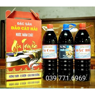 Nước mắm Chắt Đặc biệt Cát Hải