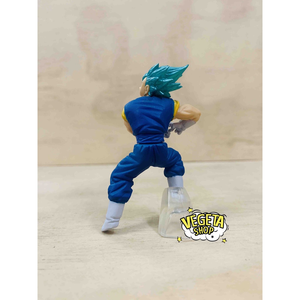 Mô hình Dragon Ball - Vegeto Vegito Blue Super Saiyan God - HG Gashapon - Chính hãng Bandai - Cao 7cm