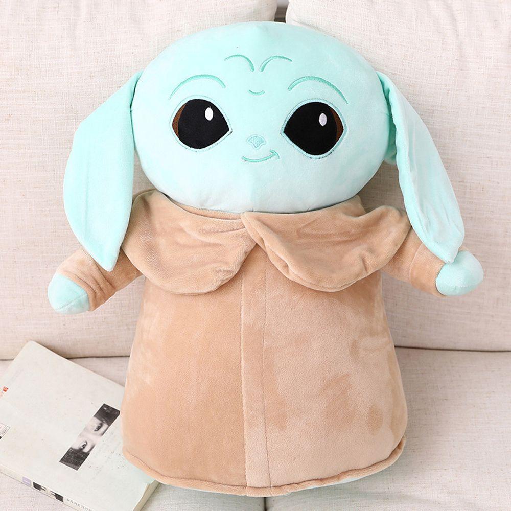 Đồ Chơi Búp Bê Nhồi Bông Yoda Mềm Mại Kích Thước 18-48cm