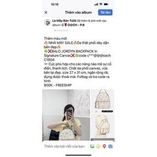 ❤️RẺ NHẤT SHOPEE❤️BA LÔ C0ACH IN HOA DA THẬT