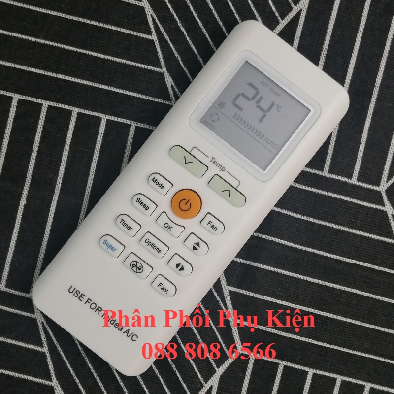 ĐIỀU KHIỂN ĐIỀU HÒA MEDIA - REMOTE MÁY LẠNH - HÀNG CHẤT LƯỢNG SIÊU RẺ