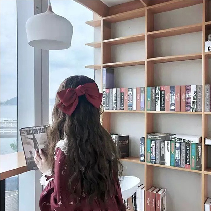 Kẹp Tóc Đính Nơ Xinh Xắn Phong Cách Hàn Quốc Cho Nữ