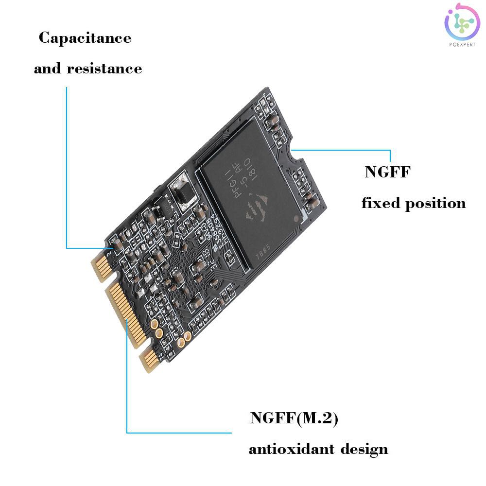 PCER♥KingSpec 128G MLC M.2 NGFF 42mm Digital Flash SSD Solid State Drive Storage Devices for Compute