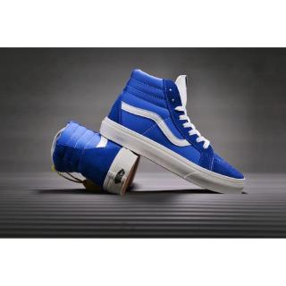 Giày cao cổ Vans sk8-hi giày cao cổ màu xanh và trắng 35-44 12 thời trang