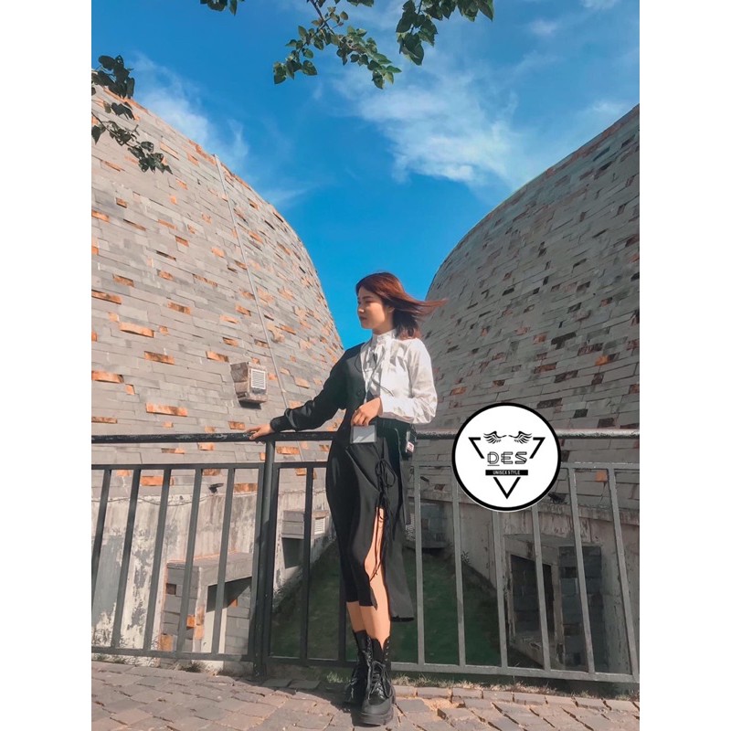 Áo ghile chéo 1 tay