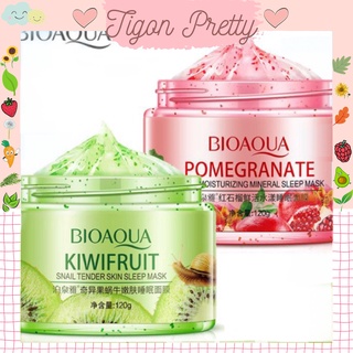 Mặt nạ ngủ Bioaqua HOA QUẢ (Kiwi & Lựu) SiêuThích