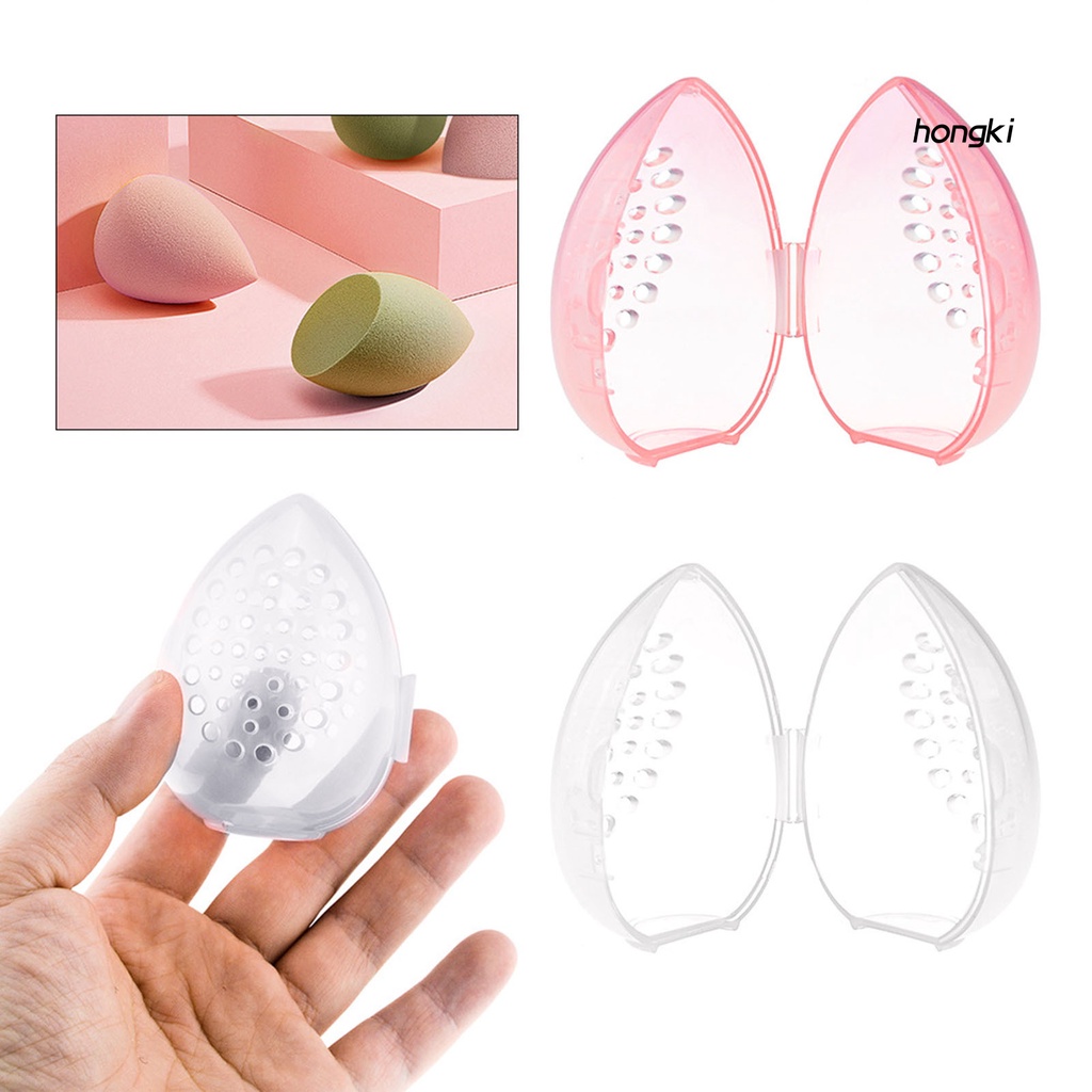[Hàng mới về] Hộp đựng bông phấn trang điểm hình quả trứng độc lạ