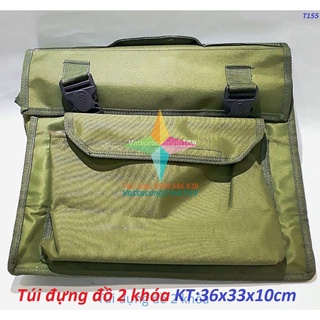 Túi đựng đồ 2 khóa kt:36 x 33 x 10cm