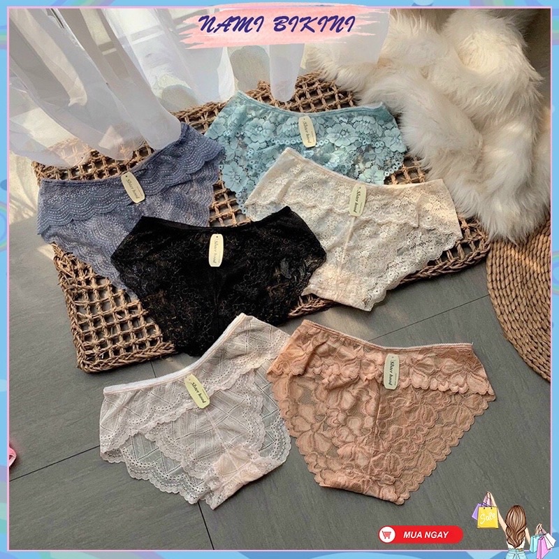 [GIÁ HUỶ DIỆT] Quần Chip Ren Quyến Rũ Nhiều Màu- Quần Lót Nữ Sexy