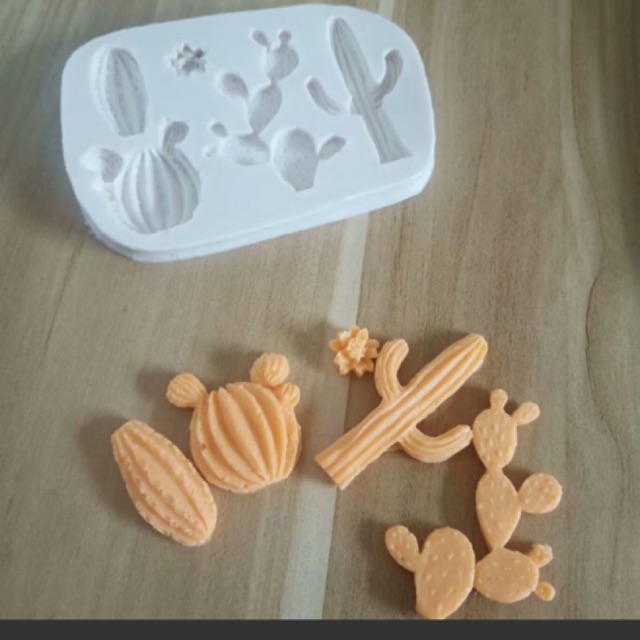 Silicon xương rồng làm bánh trung thu hiện đại