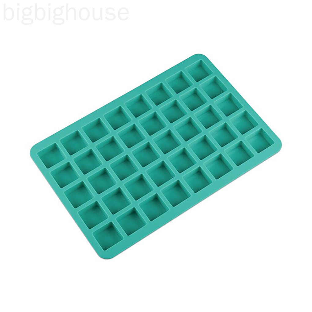 Khuôn Silicone Làm Bánh Kẹo Hình Vuông Cách Nhiệt Có Thể Tái Sử Dụng