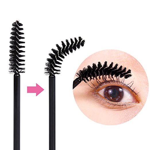 Set 50 Cọ Chuốt Mascara Uốn Cong Lông Mi Dùng Một Lần Tiện Dụng