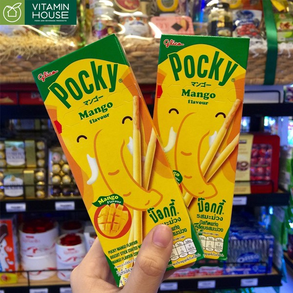 [VITAMIN HOUSE] Bánh que Pocky Xoài Thái Glico