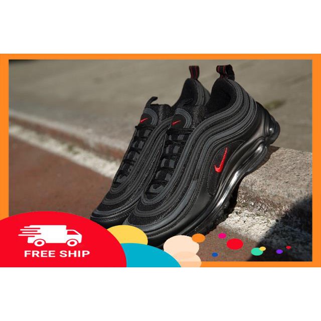 [SALE + FREESHIP] Giày thể thao nam nữ Nike Air Max 97 OG Black/ Red