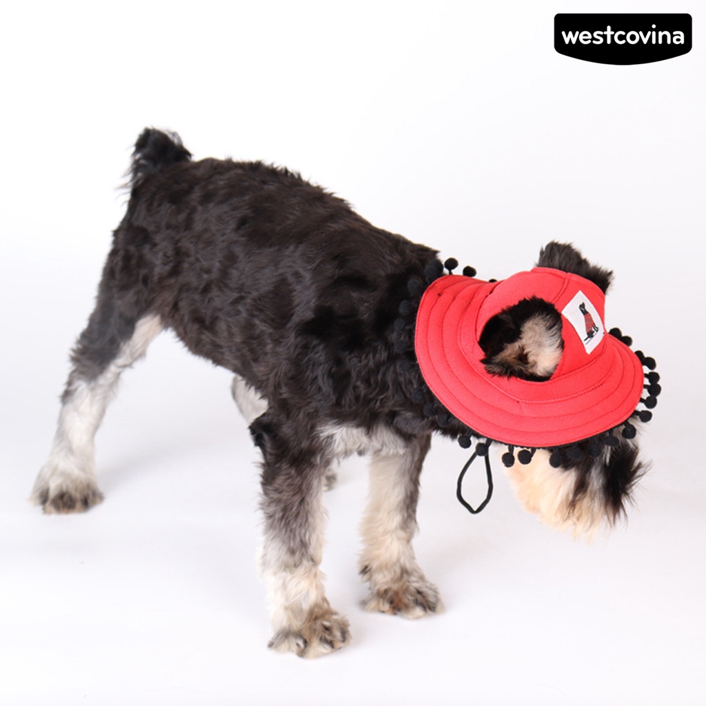 [Mới]♞Nón Tròn Mềm Mại Chống Nắng Cho Thú Cưng