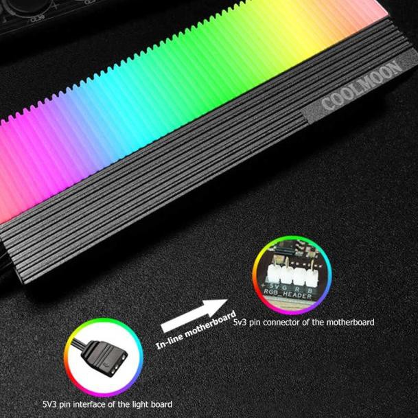 Tản Nhiệt M.2 Ssd Rgb Argb Cm-M73S | BigBuy360 - bigbuy360.vn