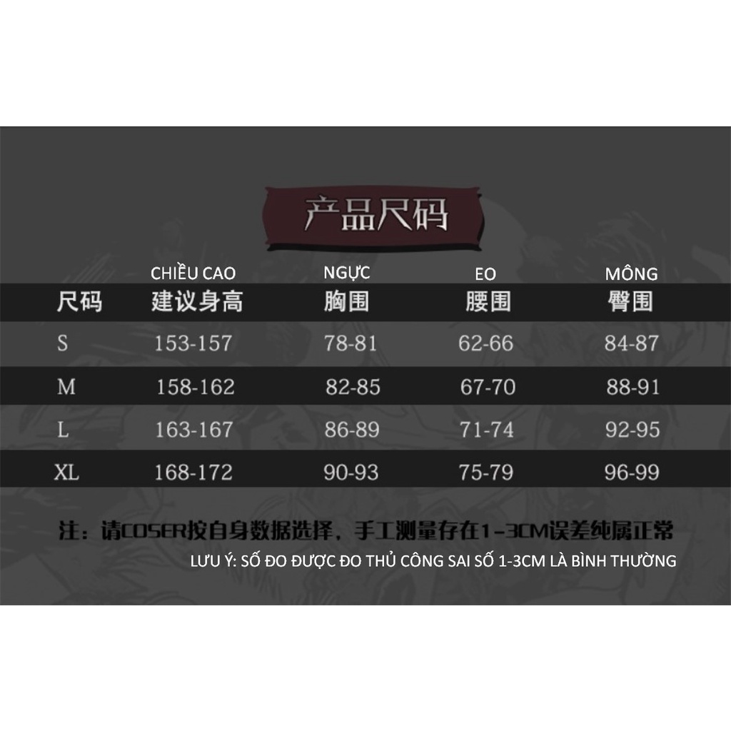 [Có sẵn - order] Trang phục đồ hóa trang cosplay Makima Chainsaw Man áo vest dài | BigBuy360 - bigbuy360.vn