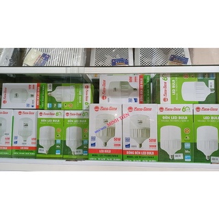 Bóng led trụ, bóng đèn led bulb trụ 30w, 20w, 12w rạng đông