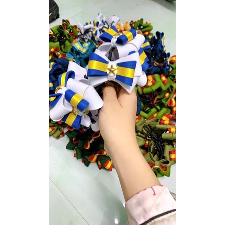 Dây cột tóc quân đội công an