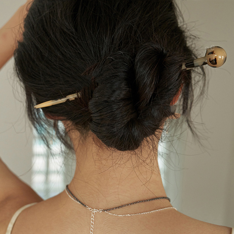 1 Kẹp Tóc Nhựa Họa Tiết Da Báo Thời Trang Cho Nữ