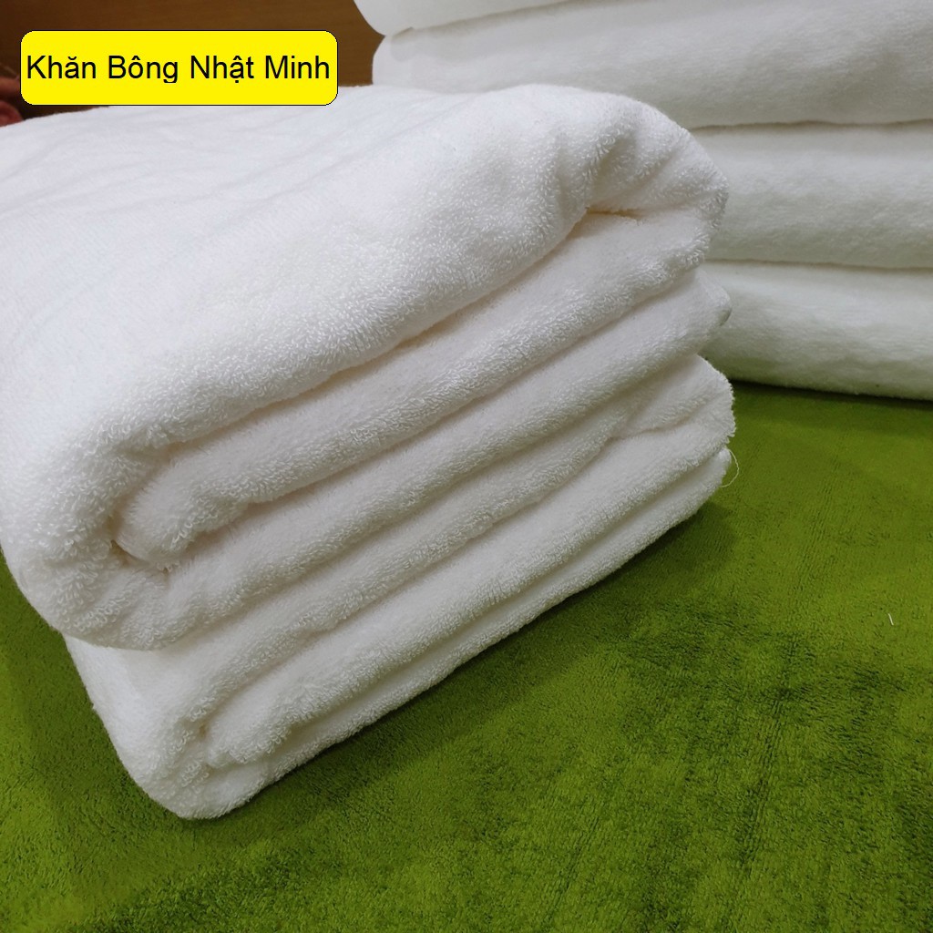 Khăn tắm khách sạn nhà nghỉ homestay kích thước 70x140 cm nặng 320g chất bông tự nhiên 100% cotton cực kỳ thấm hút