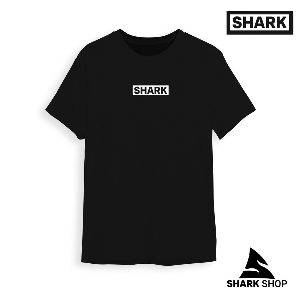 Áo Phông Basic Cotton Shark v2 |SHARK SHOP| Nam Nữ Unisex Tay Lỡ Form Rộng Dày Cổ Tròn