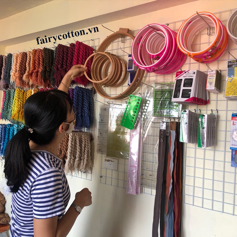 CHỈ THÊU COTTON - Thêu hiện đại