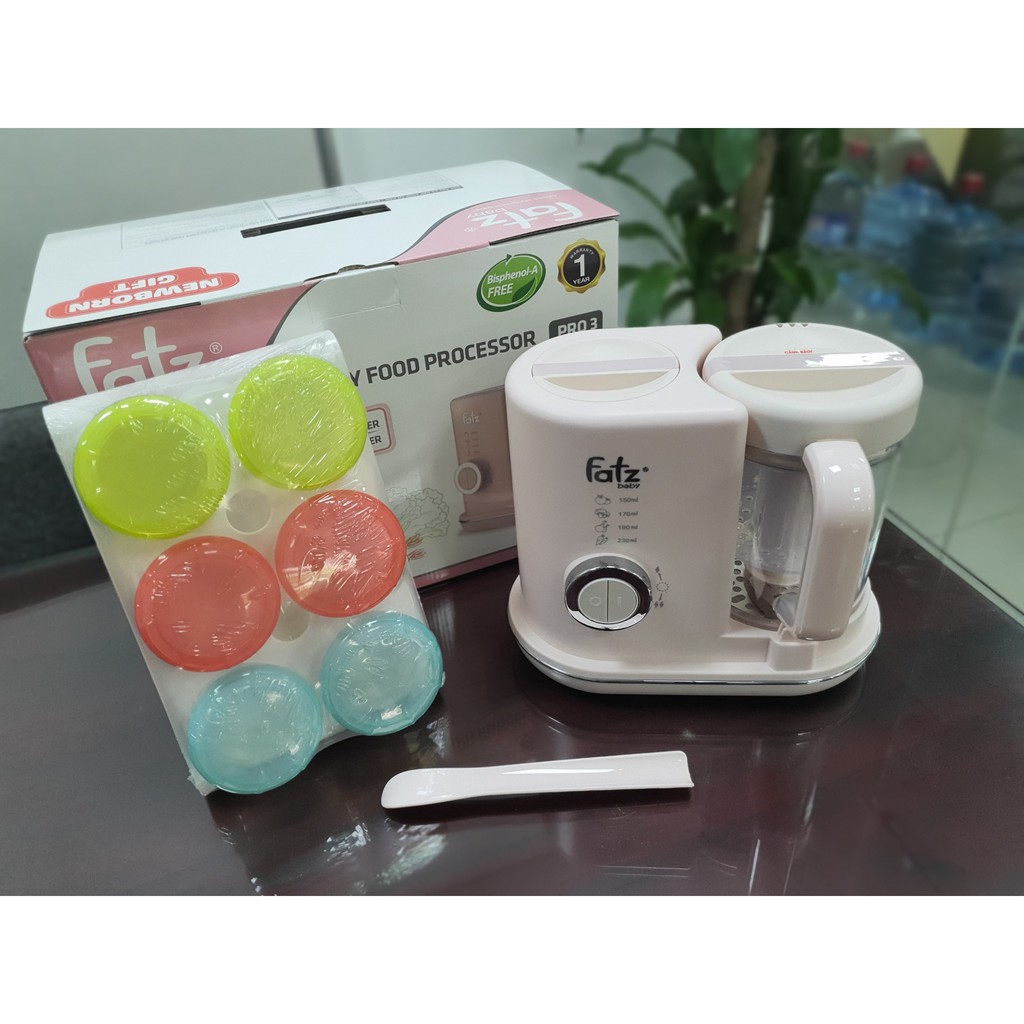 Máy chế biến thức ăn dặm FATZ BABY Pro 1 FB9615SL / Pro 2 FB9619SL / Pro 3 FB9620SL