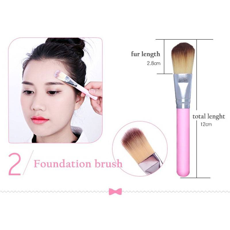 Giá Rẻ!!! Bộ 7 Cọ Trang Điểm Chuyên Nghiệp