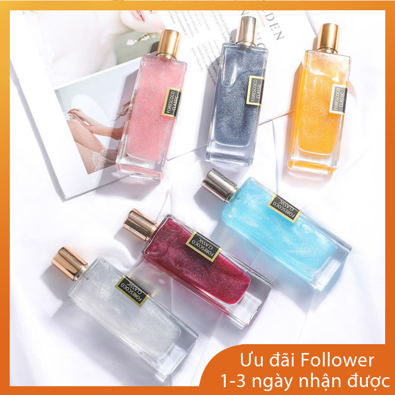 [NƯỚC HOA CAO CẤP]  Nước Hoa Nhũ Cát Lún Cao Cấp Nhiều Mùi Hương Cho Nữ