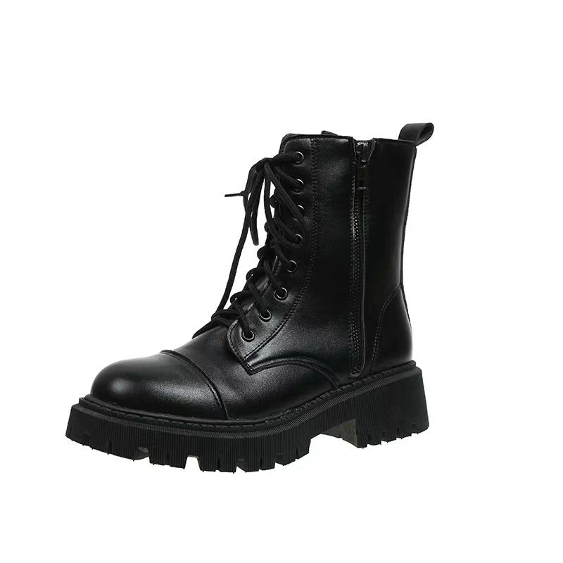 (Sẵn 35/37/39) Boots ulzzang B60 đế cao 4.5cm | BigBuy360 - bigbuy360.vn