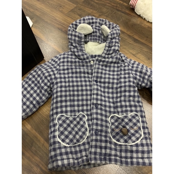 Áo khoác lót lông size 100