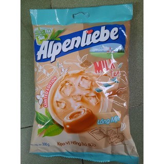 kẹo alpenliebe vị hồng trà sữa - gói 330g 110 viên