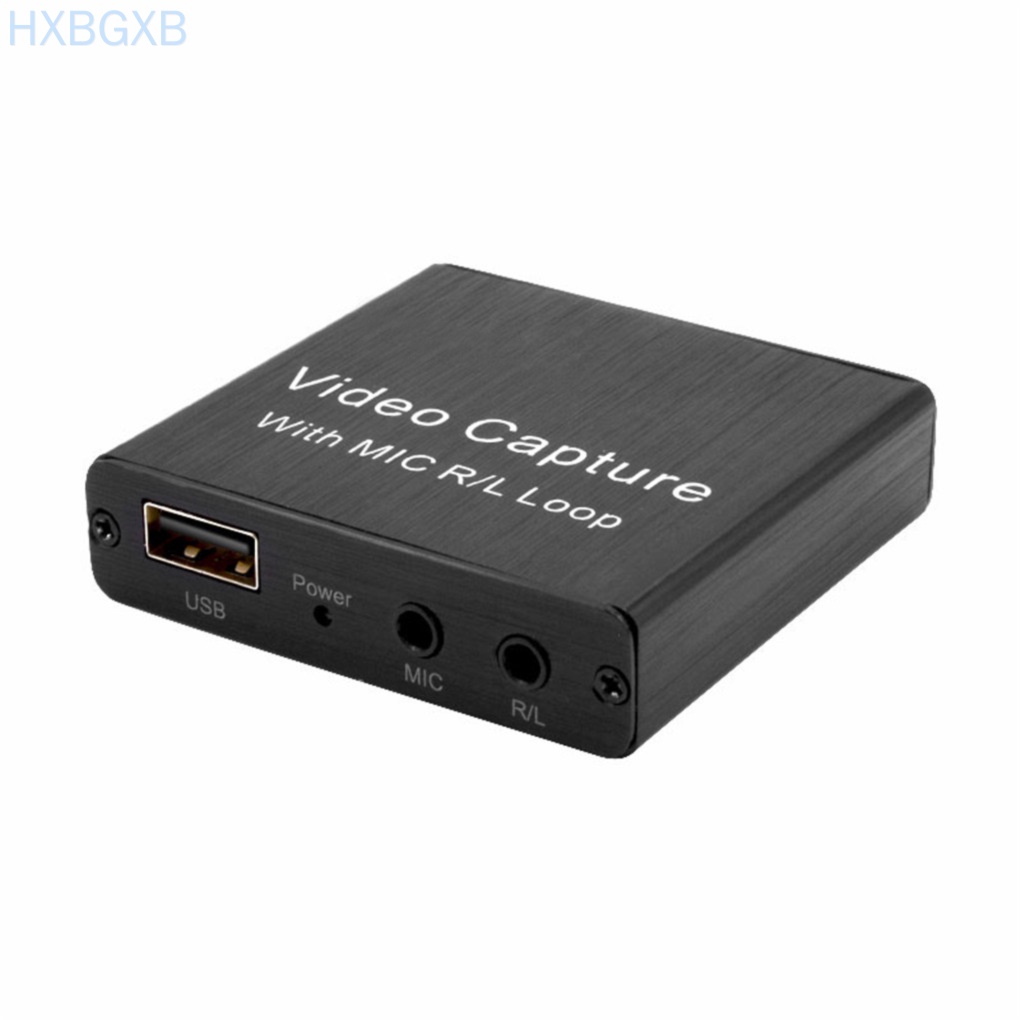 HXBG 4K 1080P Resolution Video Capture Card USB 2.0 Computer Game Live Streaming Video Recorder