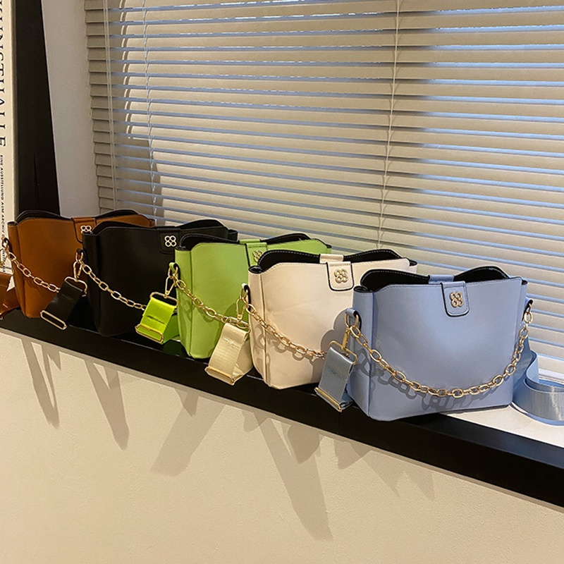 Túi Đeo Vai Dây Bản Rộng Đơn Giản Thời Trang Cổ Điển Cho Nữ