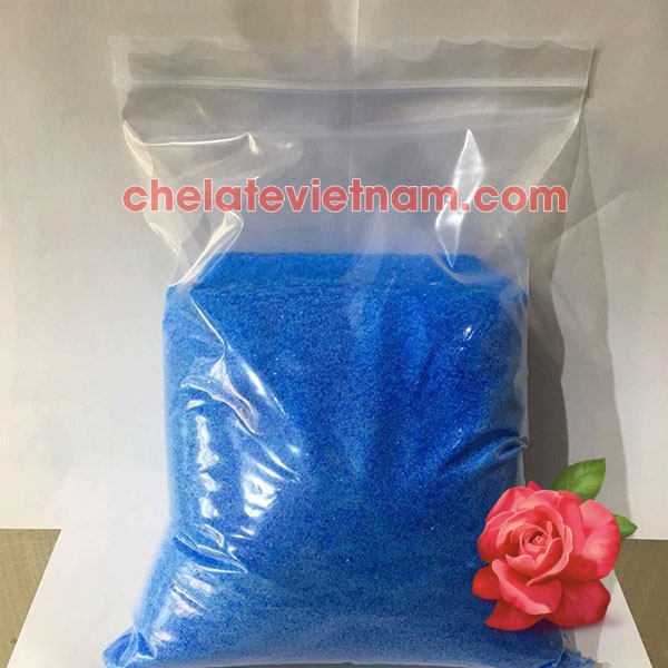 Đồng Sunfat  tan hoàn toàn trong nước túi 1kg
