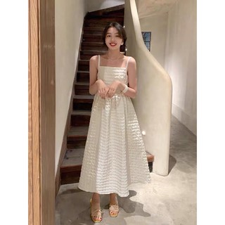 ĐẦM MAXI TRƠN HAI DÂY (KÈM VIDEO HÌNH THẬT)