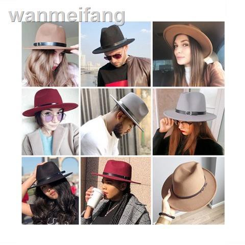 Mũ Fedora Vành Rộng Unisex