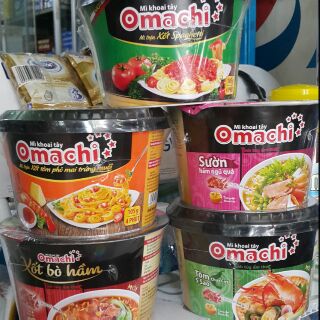 Mì tô omachi trộn & nước đủ loại