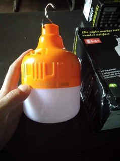 Bóng đèn led tích điện 100w