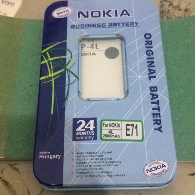 Pin nokia E71/72/63( Bp-4L) xịn