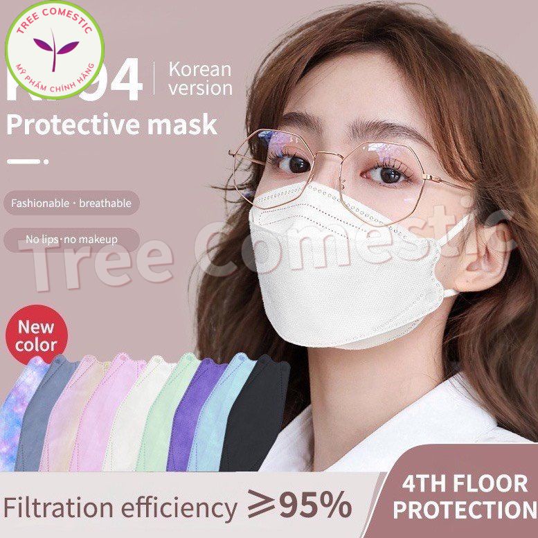 [Chất Lượng Cao - Quà Tặng] Khẩu Trang Kf95 4 Lớp Cao Cấp ( 3 Cái )