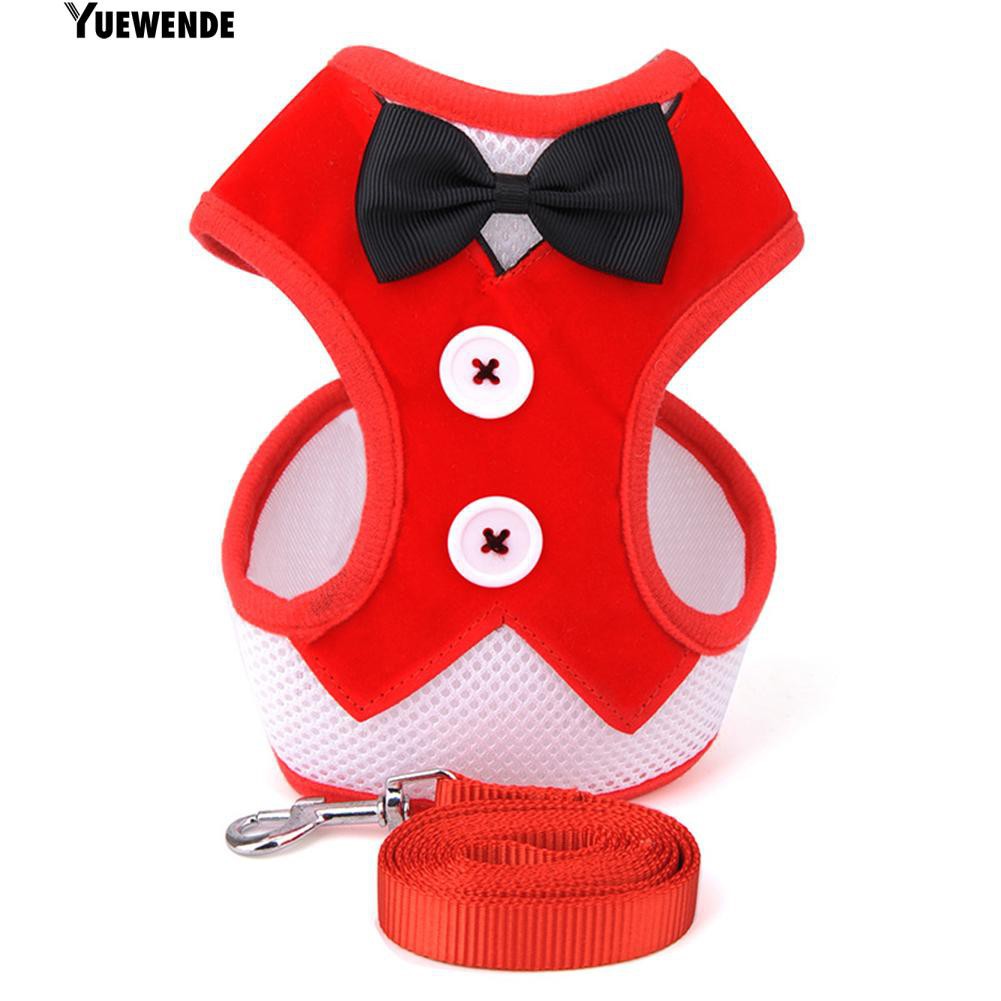 Đai dắt cún cưng hình áo vest dễ thương kèm dây dắt tiện dụng