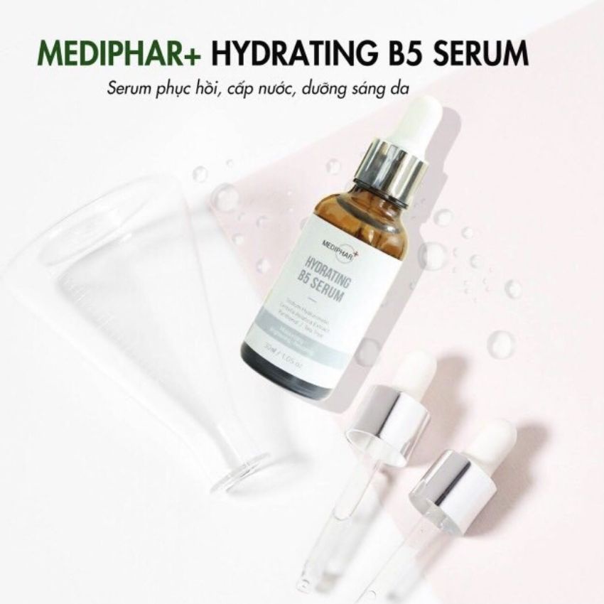 Serum B5 Mediphar, tinh chất cấp ẩm, cấp nước hỗ trợ dưỡng ẩm phục hồi da